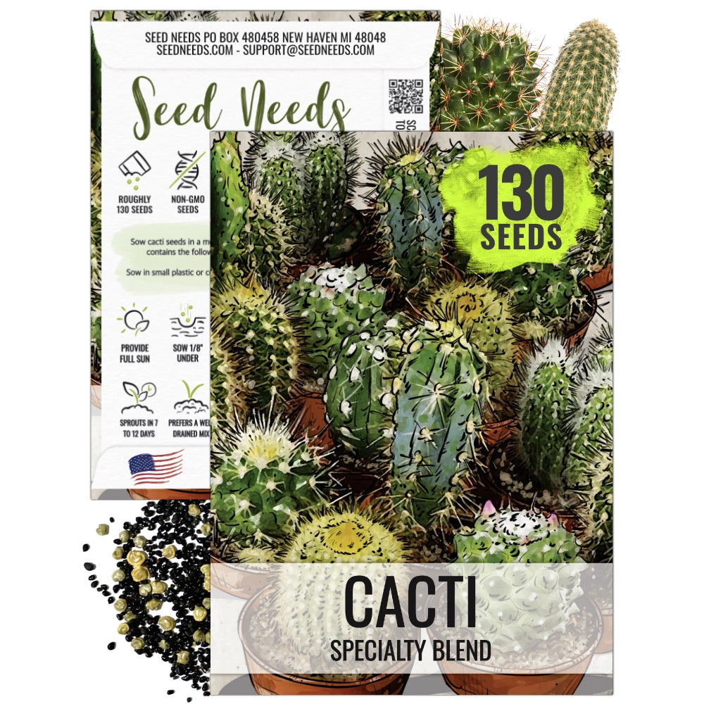 types of cactus with pictures and names Cacti Blend / Cactus Seeds For Planting
