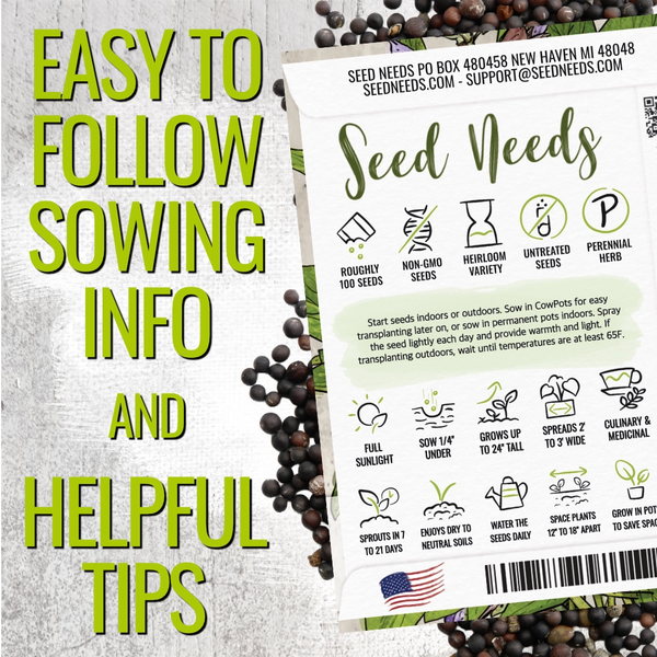 Sage Herb Seeds For Planting (Salvia officinalis)