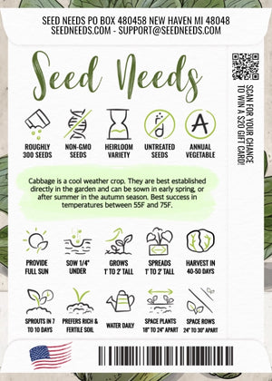 Pak Choy White Stem Cabbage Seeds For Planting (Brassica rapa)