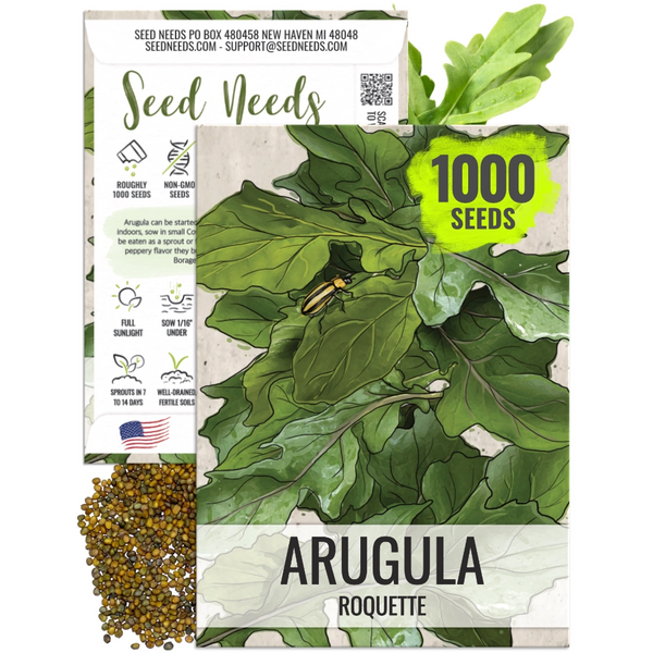Arugula Herb Seeds For Planting (Eruca sativa)