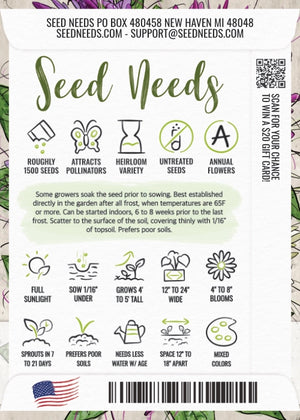 Cleome Seeds For Planting, Spider Mixture (Cleome hassleriana)