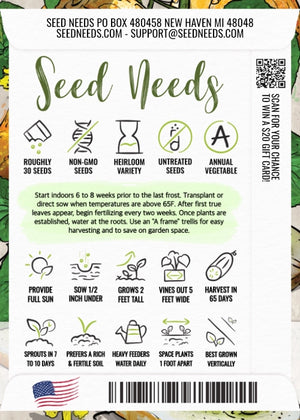 Lemon Cucumber Seeds For Planting (Cucumis sativus)