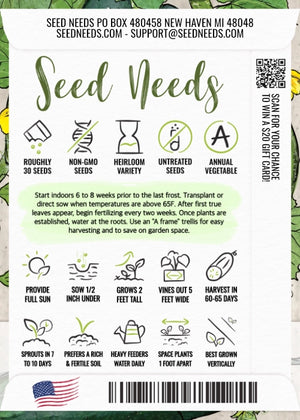 Spacemaster 80 Cucumber Seeds For Planting (Cucumis sativus)