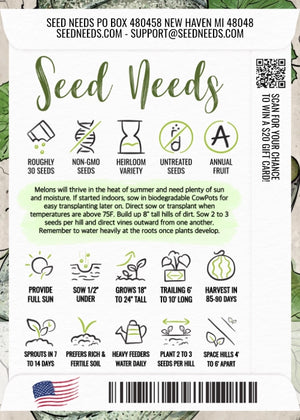 Planters Jumbo Melon Seeds For Planting (Cucumis melo)