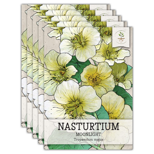 Moonlight Nasturtium Seeds For Planting (Tropaeolum majus)