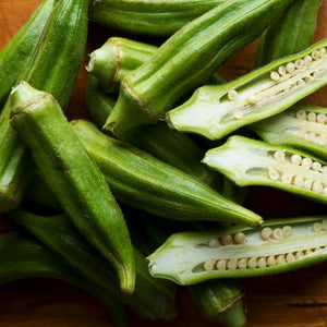 Clemson Spineless Okra Seeds For Planting (Abelmoscgus esculentus)