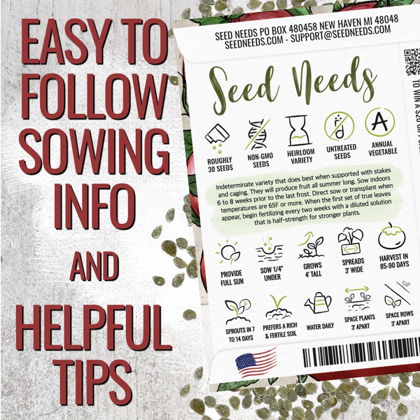 Beefsteak Tomato Seeds For Planting (Lycopersicon esculentum)