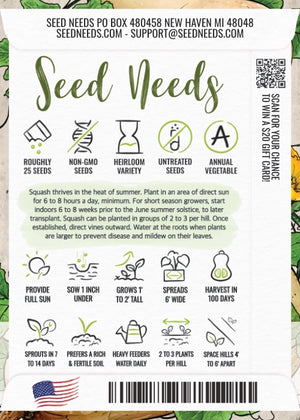 Waltham Butternut Winter Squash Seeds For Planting (Cucurbita pepo)