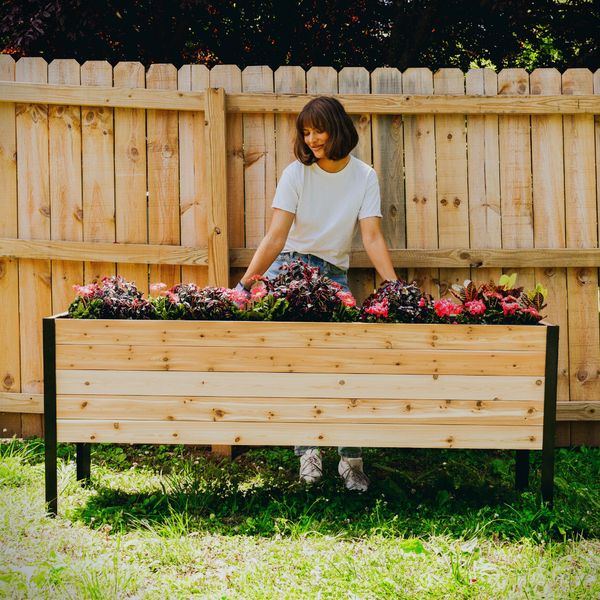 18" x 72" Raised Garden Bed