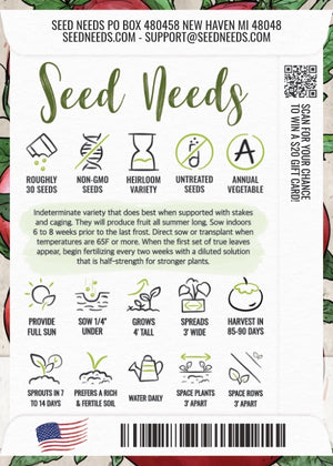 Beefsteak Tomato Seeds For Planting (Lycopersicon esculentum)
