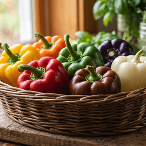 Rainbow Mixed Bell Pepper Seeds For Planting (Capsicum Annuum)