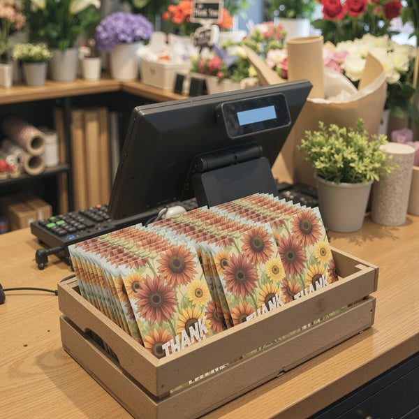 "Thank You" Sunflower Affiliate Seed Packets (Set of 500) AF489