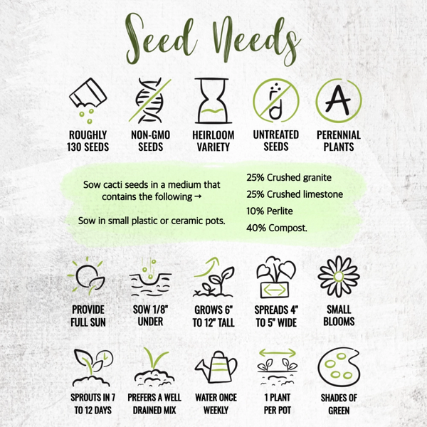 Cacti Seed Blend