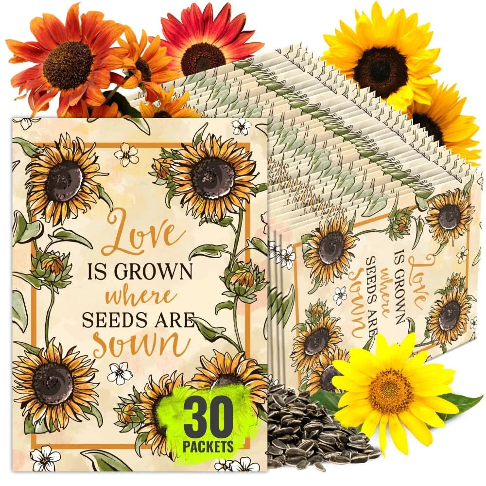 Sunflower Seed Packet Favors (FAV-001)