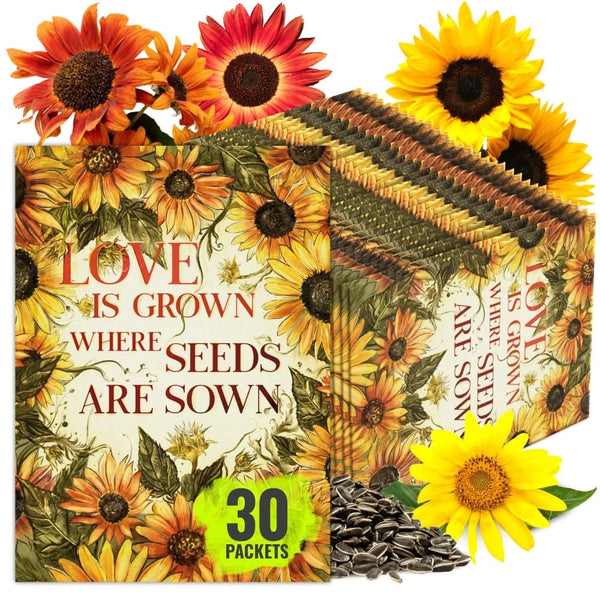 Sunflower Seed Packet Favors (FAV-002)
