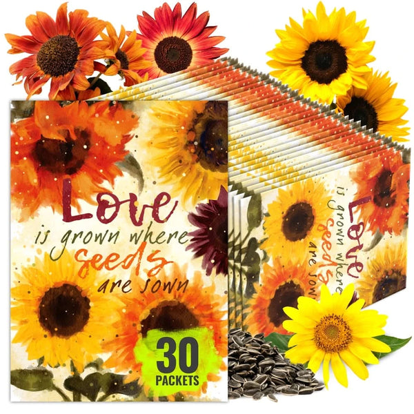 Sunflower Seed Packet Favors (FAV-006)