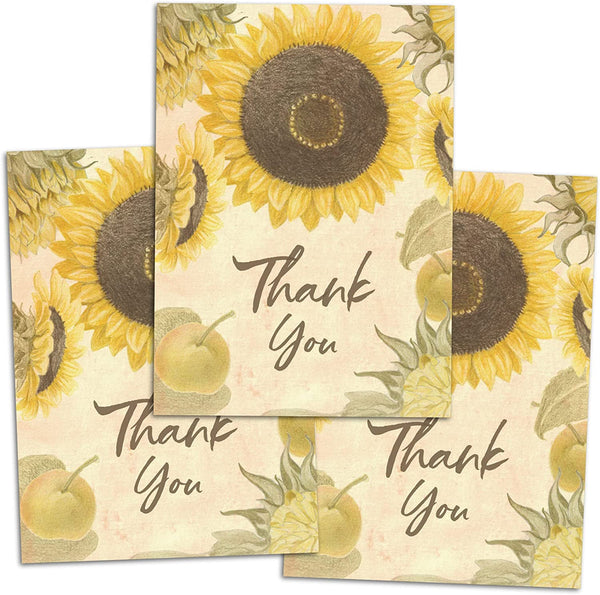 Sunflower Seed Packet Favors (FAV-025) "Thank You"