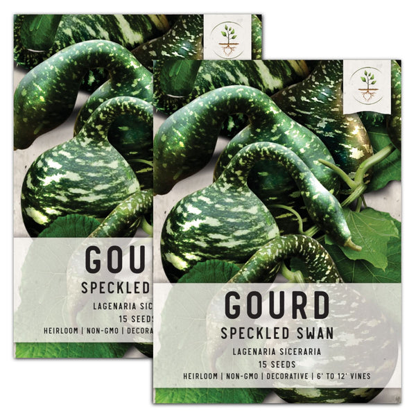 Speckled Swan Gourd Seeds For Planting (Lagenaria siceraria)