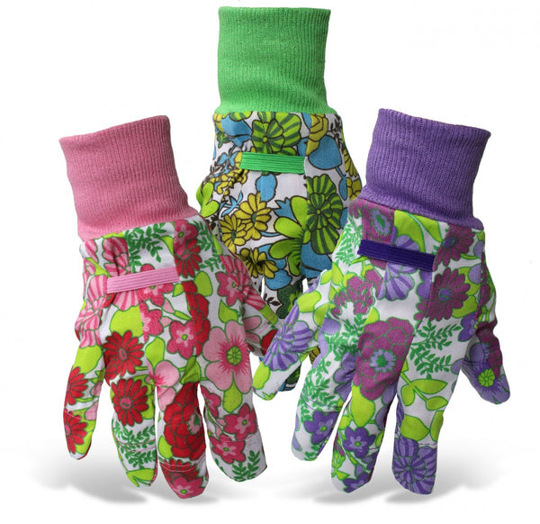 Ladies Floral Gardening Gloves