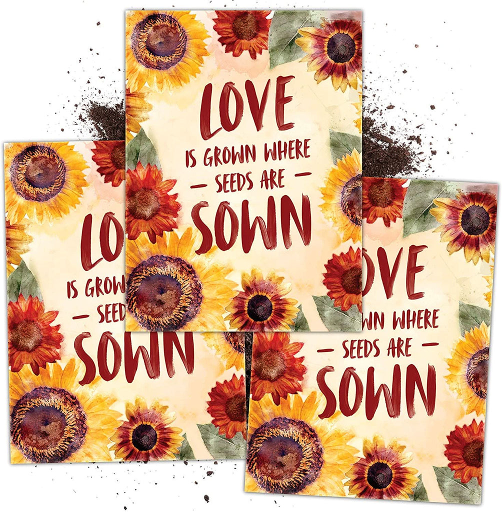Sunflower Seed Packet Favors (FAV-003)