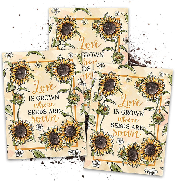 Sunflower Seed Packet Favors (FAV-001)