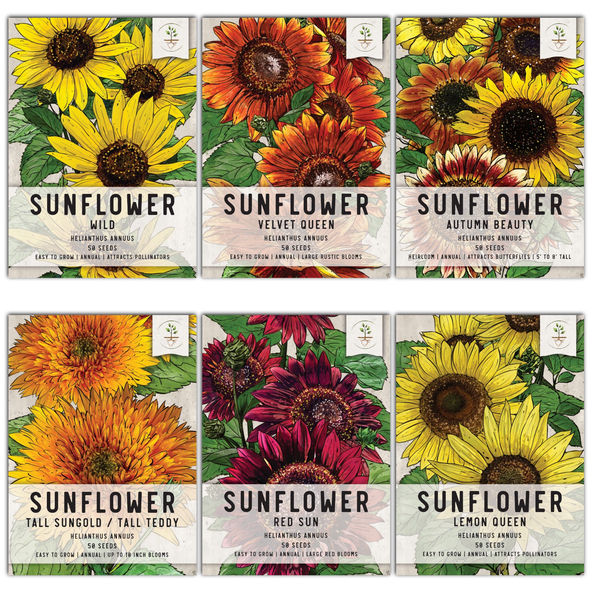 Annual Cut Flower Mixture Seed Packet