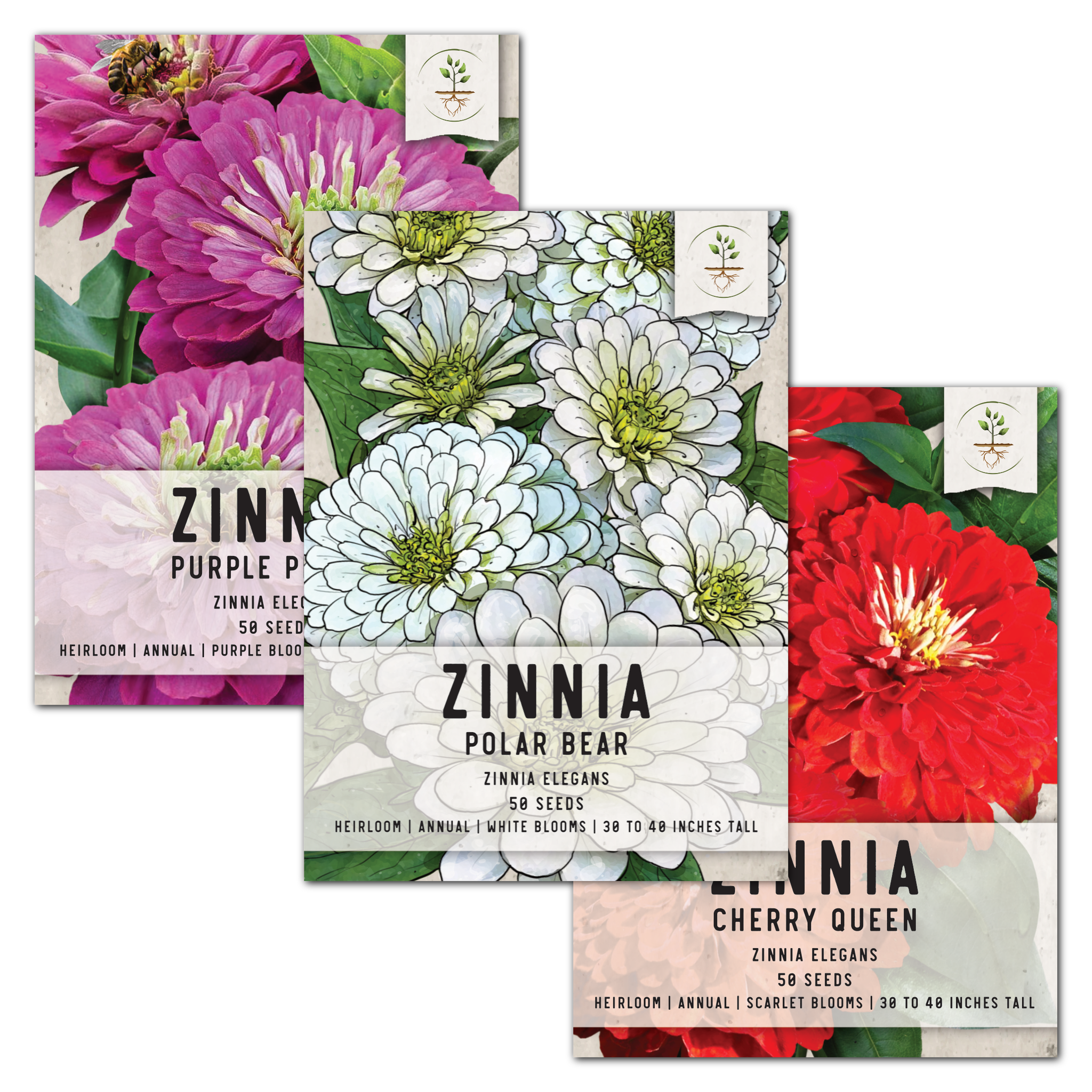Zinnia Cut Flower Seed Packet Collection - Seed Needs – Seed Needs LLC