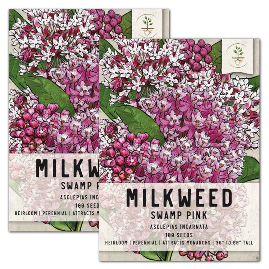 pink swamp milkweed seeds for planting