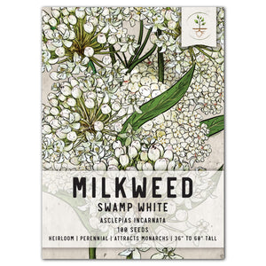 white swamp milkweed seeds for planting