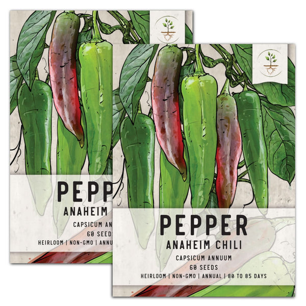 Anaheim Chili Pepper Seeds For Planting (Capsicum annuum)