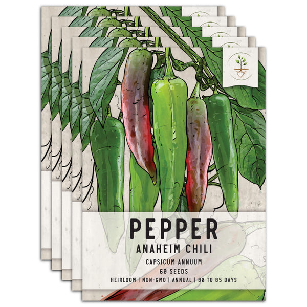 Anaheim Chili Pepper Seeds For Planting (Capsicum annuum)