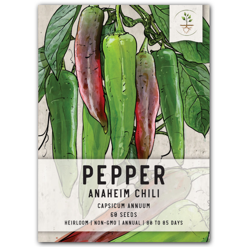 Anaheim Chili Pepper Seeds For Planting (Capsicum annuum)