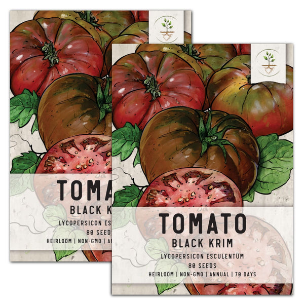Black Krim Tomato Seeds For Planting (Solanum lycopersicum)