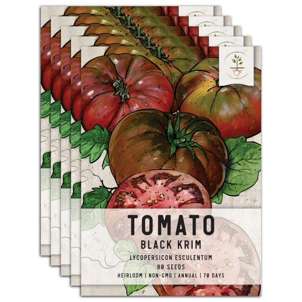 Black Krim Tomato Seeds For Planting (Solanum lycopersicum)