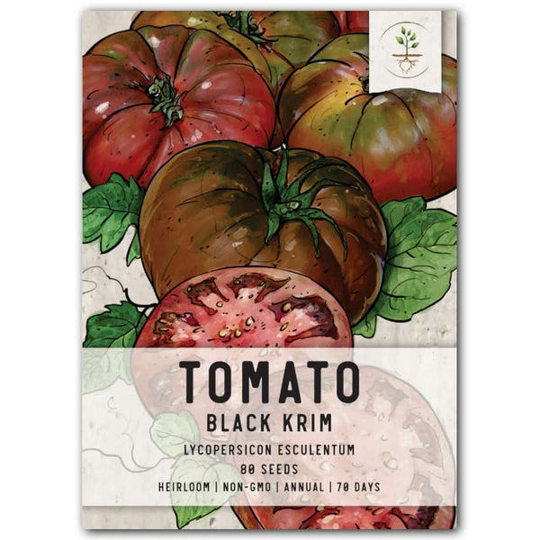 Black Krim Tomato Seeds For Planting (Solanum lycopersicum)