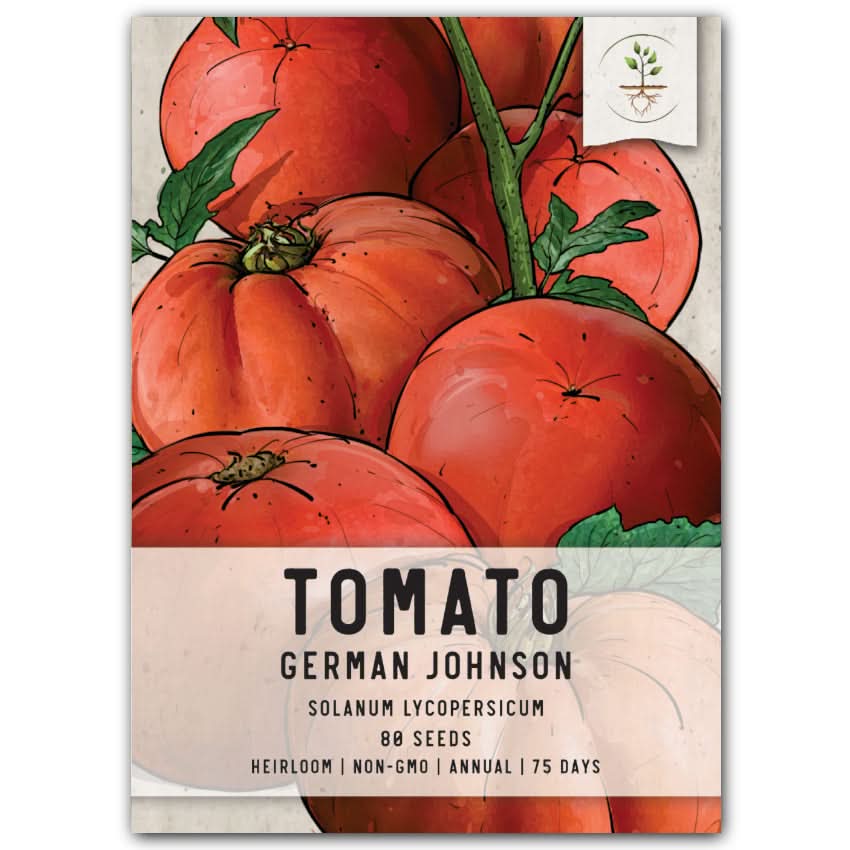 German Johnson Tomato Seeds For Planting (Solanum lycopersicum)