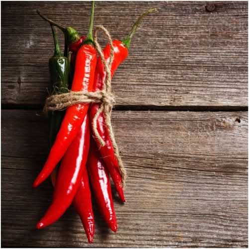 Thick Cayenne Hot Pepper Seeds For Planting (Capsicum annuum)