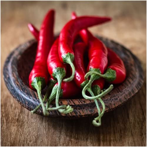 Thick Cayenne Hot Pepper Seeds For Planting (Capsicum annuum)