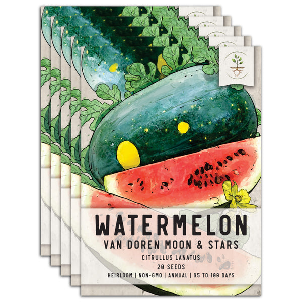 Moon & Stars Watermelon Seeds For Planting 